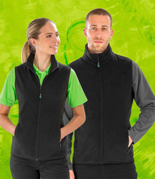 Result Recycled Polarthermic Fleece Bodywarmer RS904 - RS904 Black Model