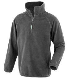 Result Recycled Kids Zip Neck Micro Fleece RS905B - Grey