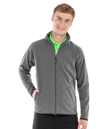 Result Recycled Micro Fleece Jacket RS907 - RS907 Grey Model