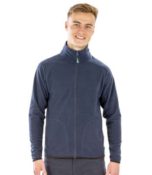 Result Recycled Micro Fleece Jacket RS907 - RS907 Navy Model