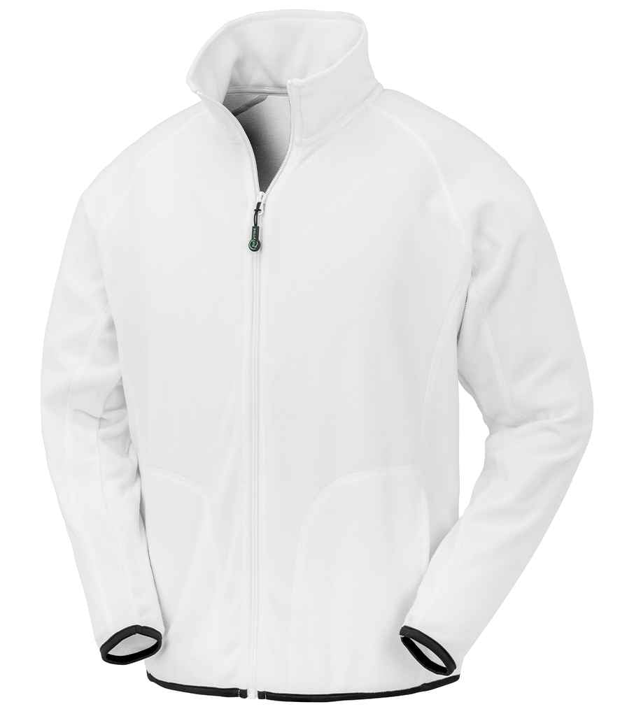 Result Recycled Micro Fleece Jacket RS907 - White