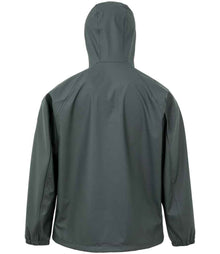 Result Recycled Prism PU Waterproof Jacket RS908 - RS908 Black Olive Back