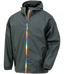 Result Recycled Prism PU Waterproof Jacket RS908 - Black Olive