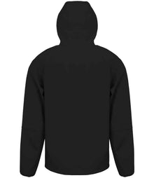 Result Recycled Three Layer Printable Hooded Soft Shell Jacket RS909 - RS909 Black/Black Back