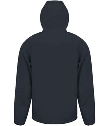 Result Recycled Three Layer Printable Hooded Soft Shell Jacket RS909 - RS909 Navy/Navy Back