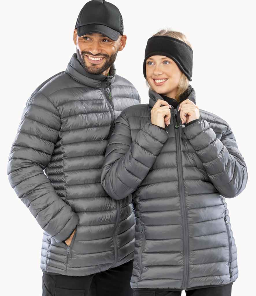 Result Recycled Padded Jacket RS912 - RS912 Frost Grey Model