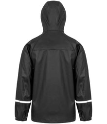 Result Recycled Prism PU Waterproof Jacket RS915 - RS915 Black Back