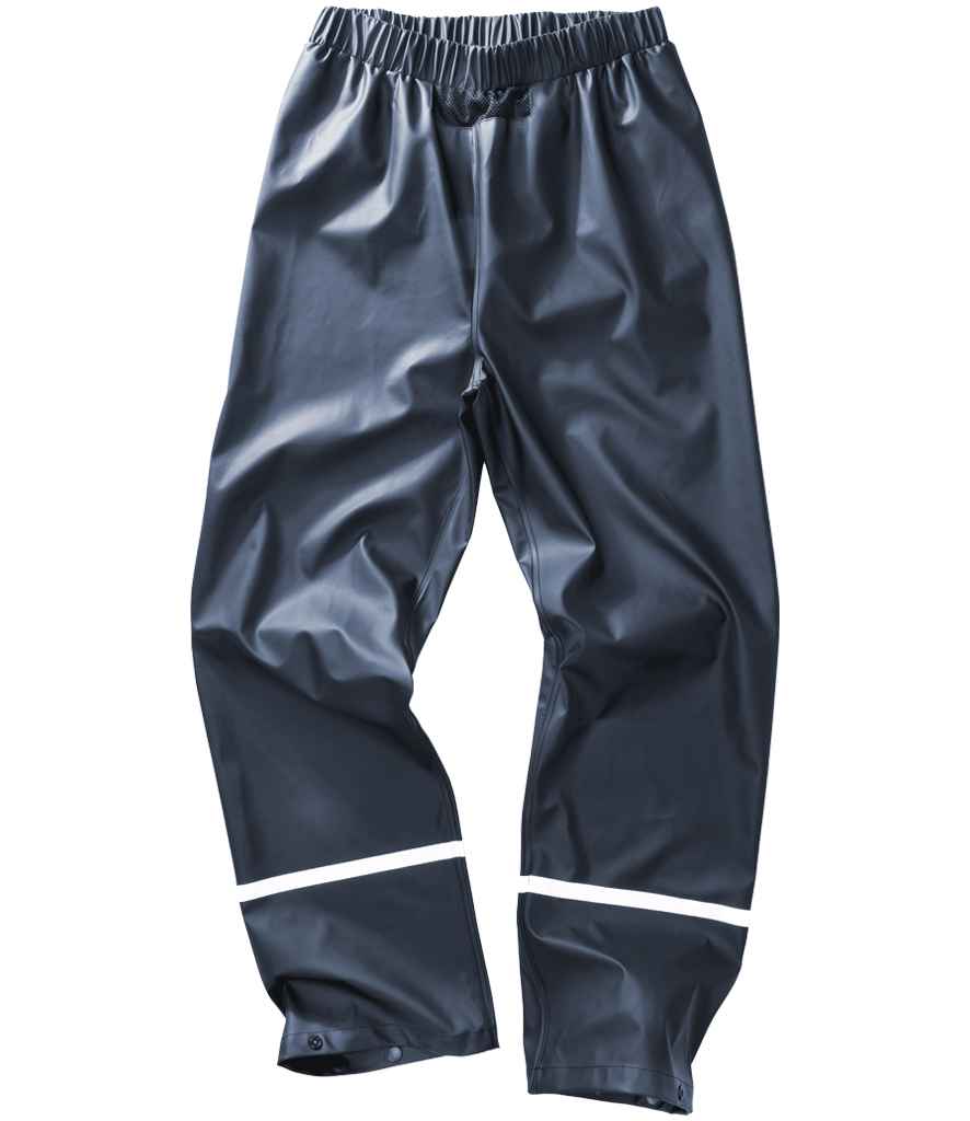 Result Recycled Prism PU Waterproof Trousers RS916 - Navy