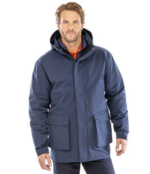 Result Recycled 3-in-1 Padded Ripstop Jacket RS920 - RS920 Navy Model