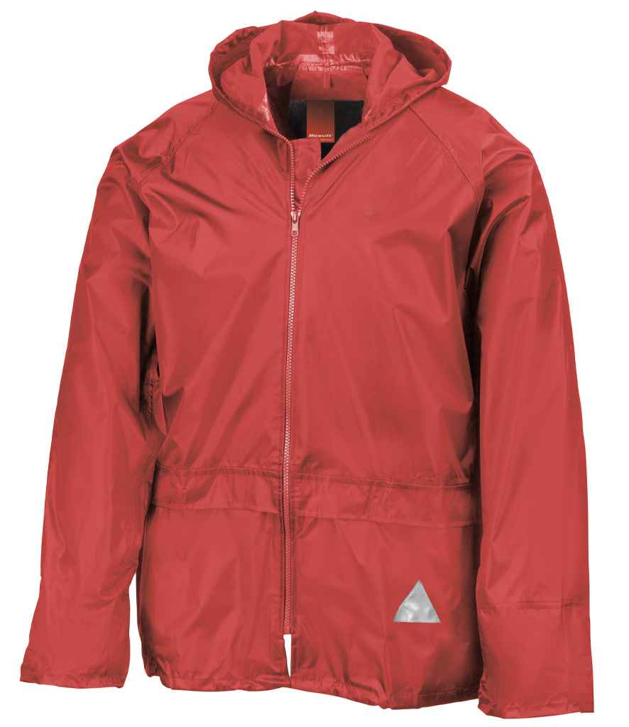Result Waterproof Jacket/Trouser Suit in Carry Bag RS95 - Red