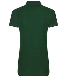Pro RTX Ladies Pro Piqué Polo Shirt RX101F - RX101F Bottle Green Back