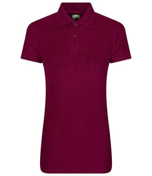 Pro RTX Ladies Pro Piqué Polo Shirt RX101F - Burgundy
