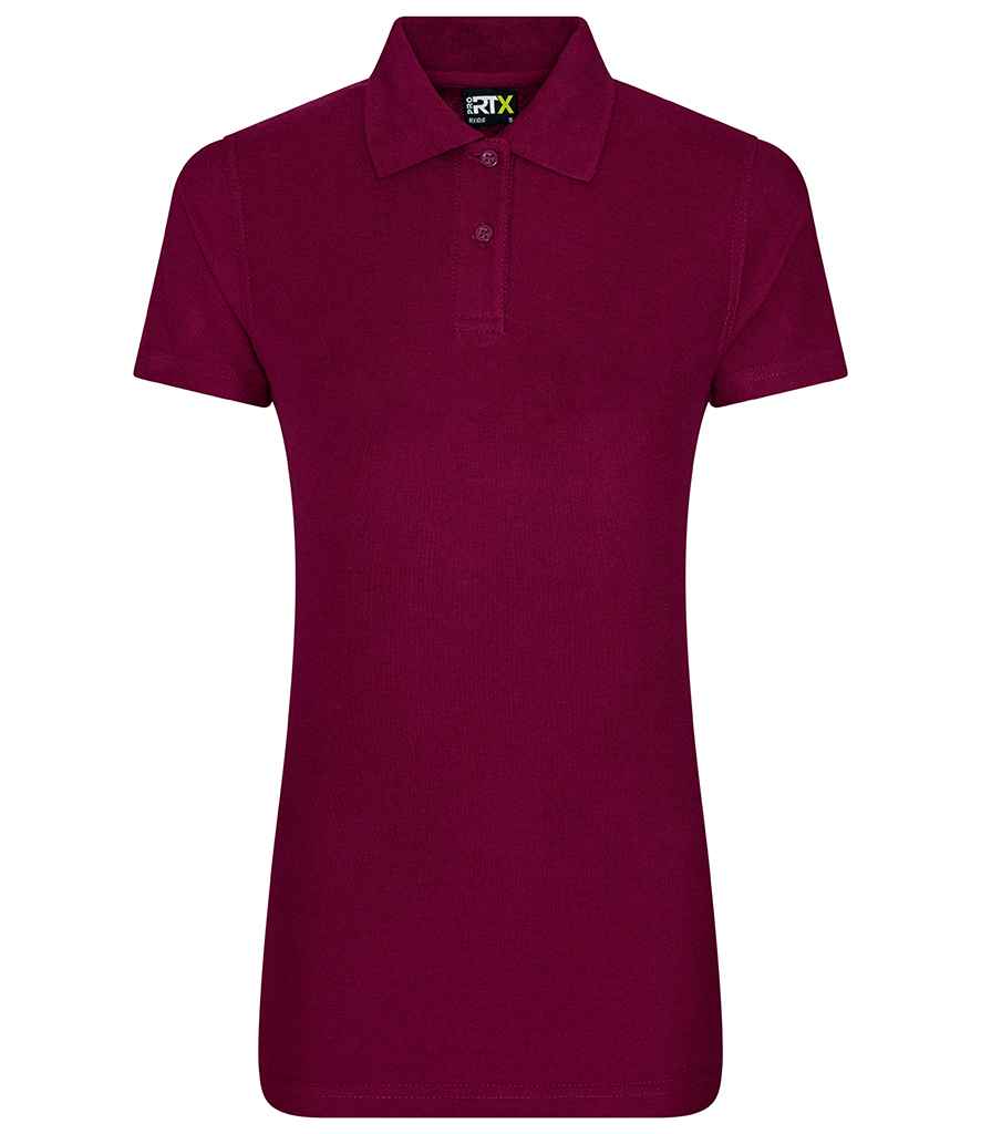 Pro RTX Ladies Pro Piqué Polo Shirt RX101F - Burgundy
