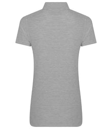 Pro RTX Ladies Pro Piqué Polo Shirt RX101F - RX101F Heather Grey Back