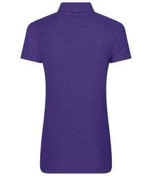 Pro RTX Ladies Pro Piqué Polo Shirt RX101F - RX101F Purple Back