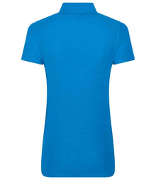 Pro RTX Ladies Pro Piqué Polo Shirt RX101F - RX101F Sapphire Blue Back