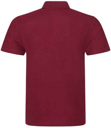 Pro RTX Pro Piqué Polo Shirt RX101 - RX101 Burgundy Back