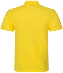 Pro RTX Pro Piqué Polo Shirt RX101 - RX101 Yellow Back