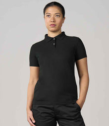 Pro RTX Ladies Pro Polyester Polo Shirt RX105F - RX105F Black Model