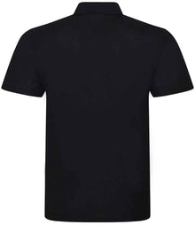 Pro RTX Pro Polyester Polo Shirt RX105 - RX105 Black Back