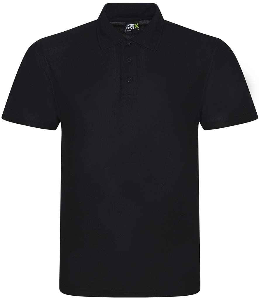 Pro RTX Pro Polyester Polo Shirt RX105 - Black