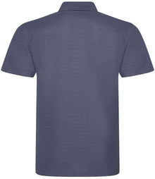 Pro RTX Pro Polyester Polo Shirt RX105 - RX105 Solid Grey Back
