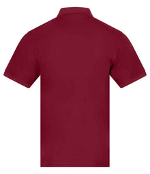 Pro RTX Pro Wicking Piqué Polo Shirt RX109 - RX109 Burgundy Back