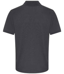 Pro RTX Pro Wicking Piqué Polo Shirt RX109 - RX109 Solid Grey Back