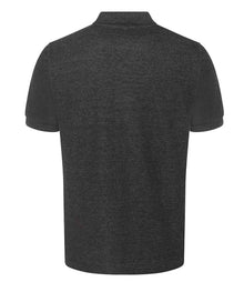 Pro RTX Pro Premium Piqué Polo Shirt RX110 - RX110 Charcoal Back