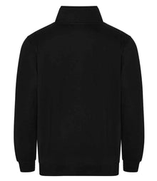 Pro RTX Pro 1/4 Neck Zip Sweatshirt RX305 - RX305 Black Back