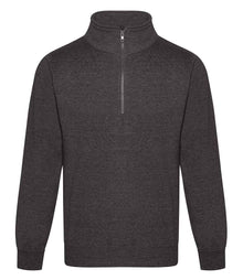 Pro RTX Pro 1/4 Neck Zip Sweatshirt RX305 - Charcoal