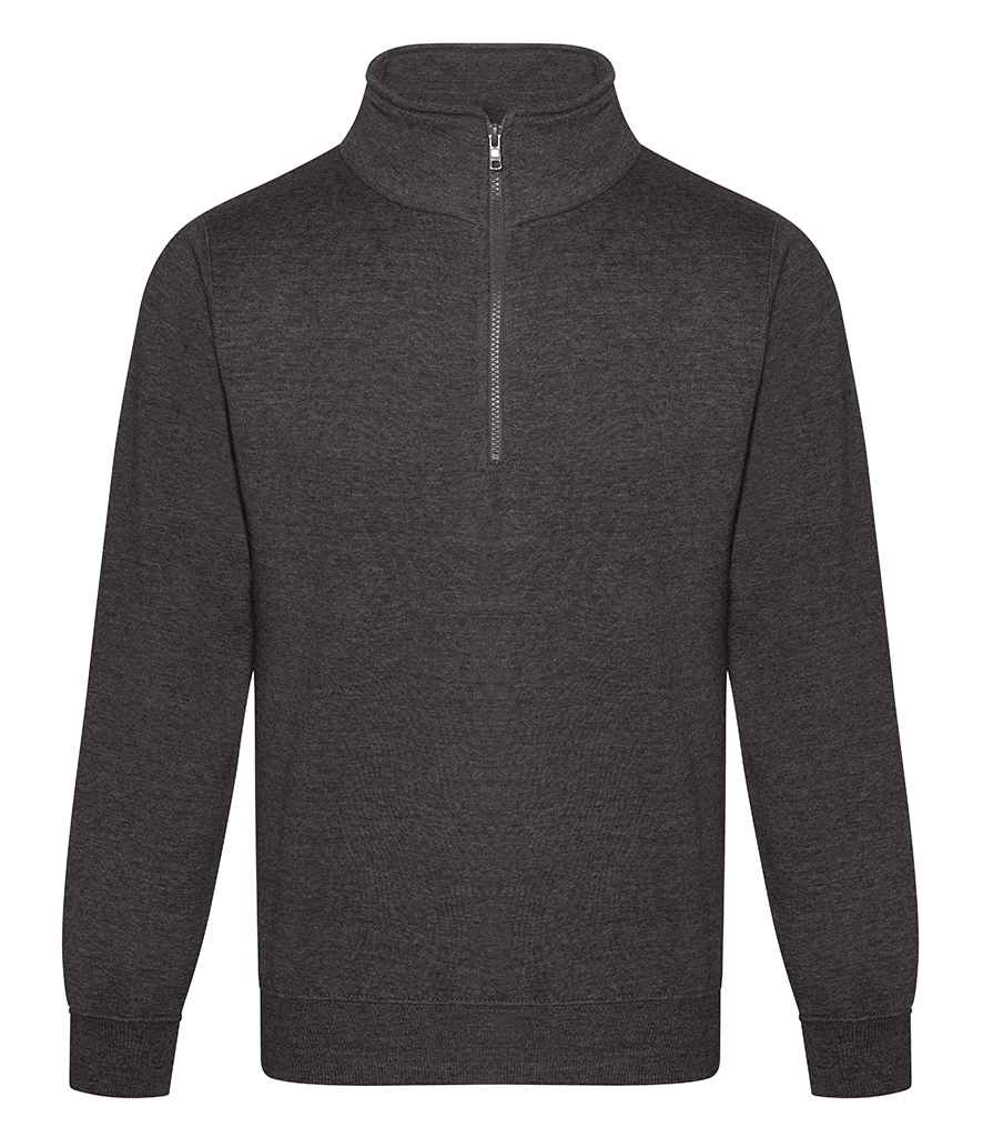 Pro RTX Pro 1/4 Neck Zip Sweatshirt RX305 - Charcoal