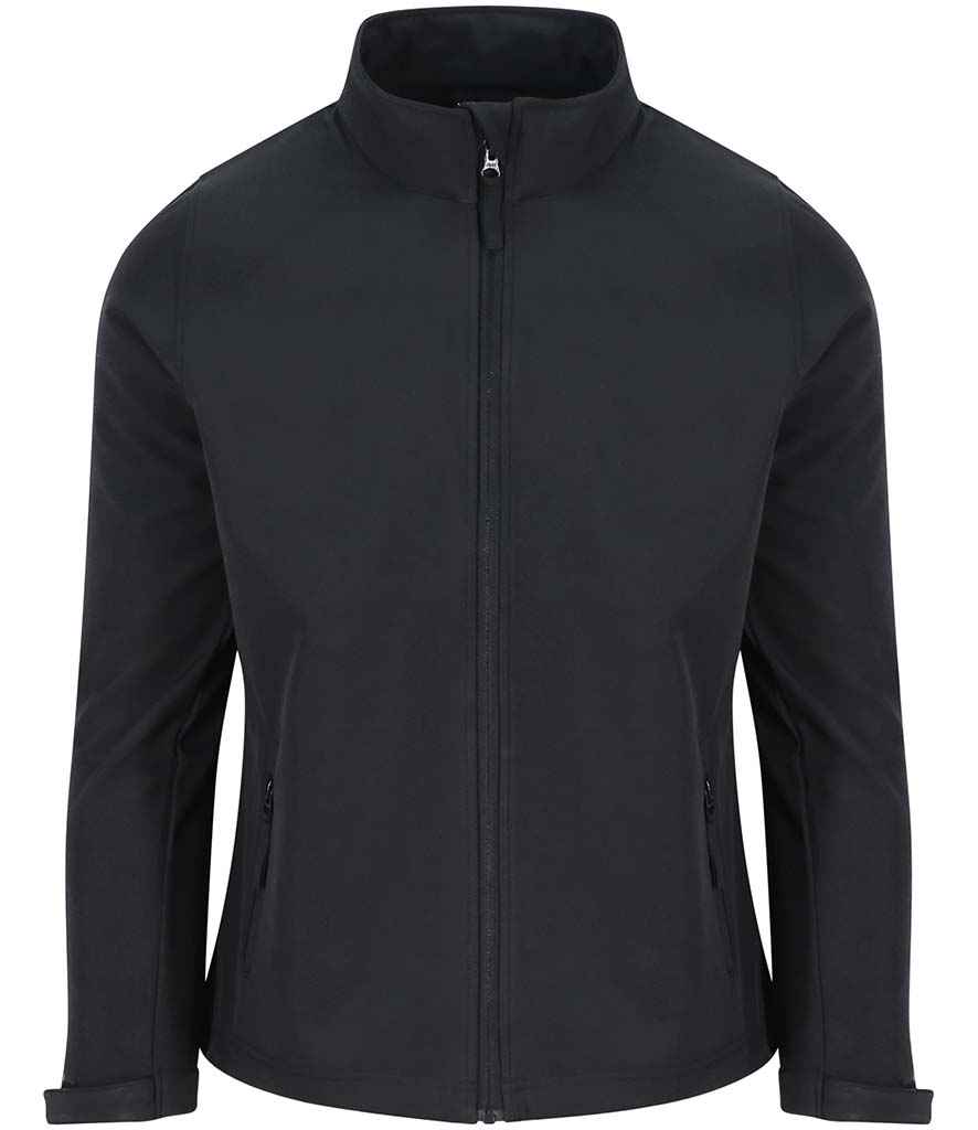 Pro RTX Ladies Pro Two Layer Soft Shell Jacket RX500F - Black