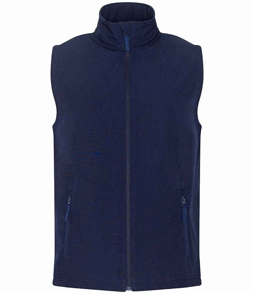 Pro RTX Pro Two Layer Soft Shell Gilet RX550 - Navy