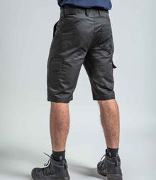 Pro RTX RX605 Pro Cargo Shorts black model rear view
