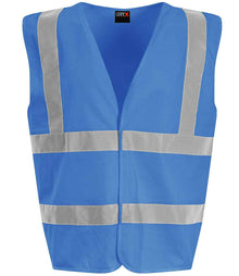 Pro RTX High Visibility Kids Waistcoat RX700B - Royal Blue