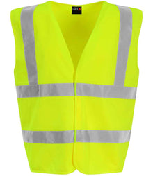 Pro RTX High Visibility Kids Waistcoat RX700B - Yellow