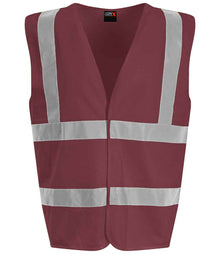 Pro RTX High Visibility Waistcoat RX700 - Maroon