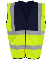 Pro RTX High Visibility Waistcoat RX700 - Yellow/Navy