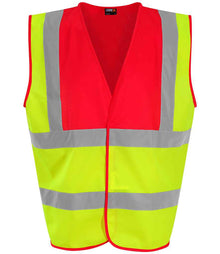 Pro RTX High Visibility Waistcoat RX700 - Yellow/Pink