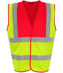 Pro RTX High Visibility Waistcoat RX700 - Yellow/Red