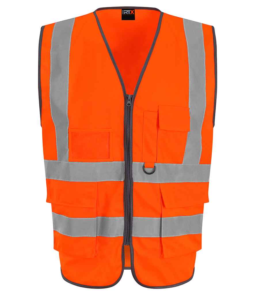 Pro RTX High Visibility Executive Waistcoat RX705 - Orange