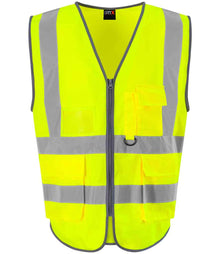 Pro RTX High Visibility Executive Waistcoat RX705 - Yellow