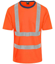 Pro RTX High Visibility T-Shirt RX720 - Orange/Navy