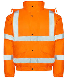 Pro RTX High Visibility Bomber Jacket RX770 - Orange