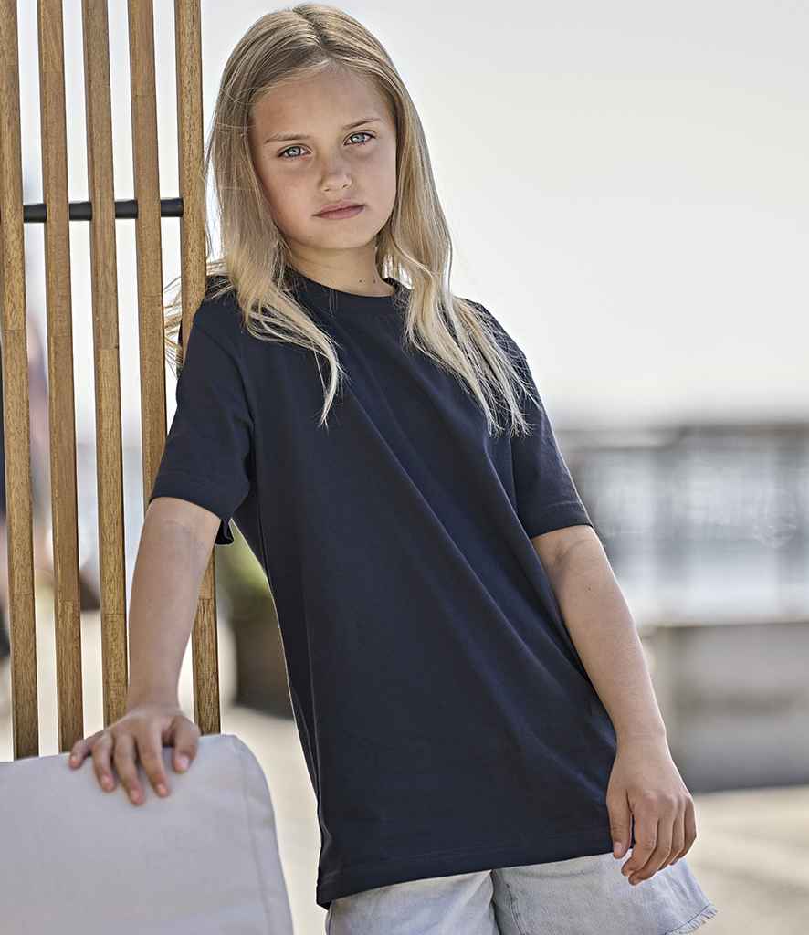 Tee Jays Kids Unlabeled T-Shirt T1140B - T1140B Navy Model
