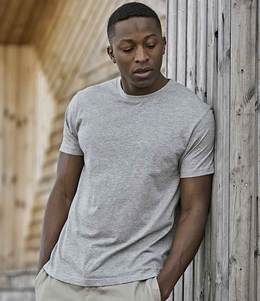 Tee Jays Unlabeled T-Shirt T1140 - T1140 Heather Grey Model
