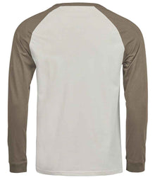 Tee Jays Unlabeled Baseball T-Shirt T1170 - T1170 Cement/Clay Back