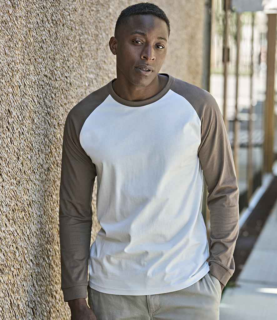 Tee Jays Unlabeled Baseball T-Shirt T1170 - T1170 Cement/Clay Model