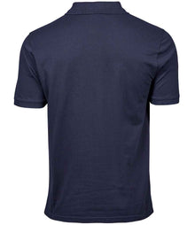 Tee Jays Heavy Cotton Piqué Polo Shirt T1400 - T1400 Navy Back
